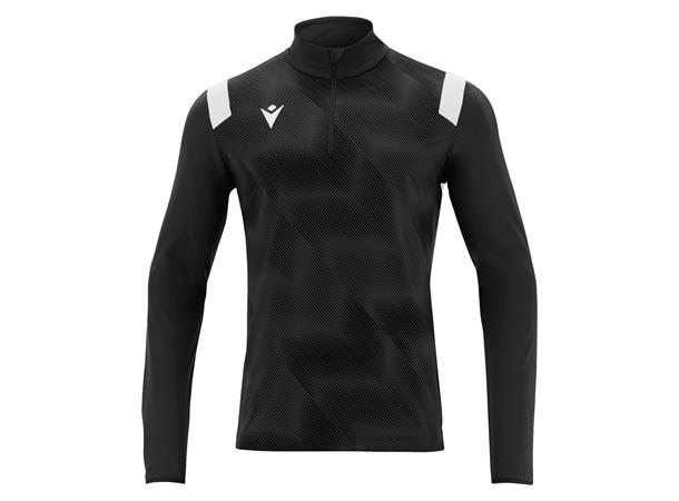 Purus 1/4 Zip Top BLK/WHT 3XS Teknisk treningsgenser - Unisex 