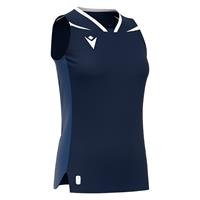 Lily Eco Sleeveless Shirt NAV/WHT XL Teknisk kamp og treningsdrakt - Dame