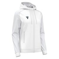 Atlas Hooded Jacket Full Zip W WHT 3XL Teknisk full zip hettejakke til dame