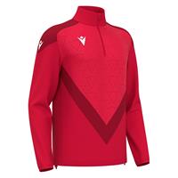 Anduin Training 1/4 Zip Top RED 3XL Teknisk treningsgenser - Unisex