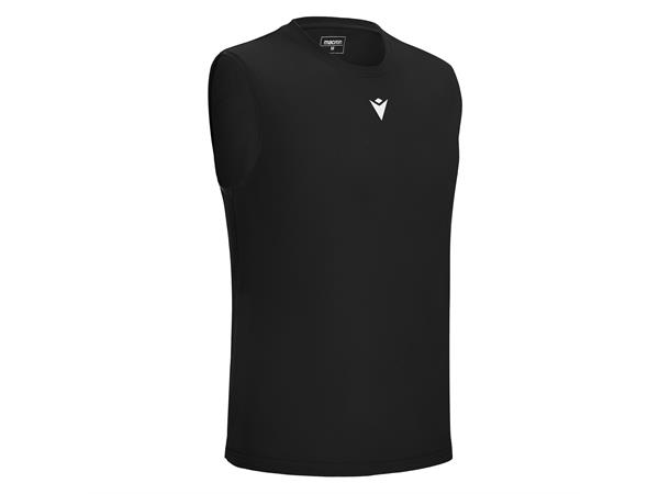 MP151 Hero SL Shirt BLK XS Armløs T-skjorte i bomull- Unisex 