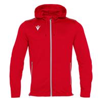 Freyr Hoody Full Zip Top RED 5XL Overtrekksjakke - Unisex